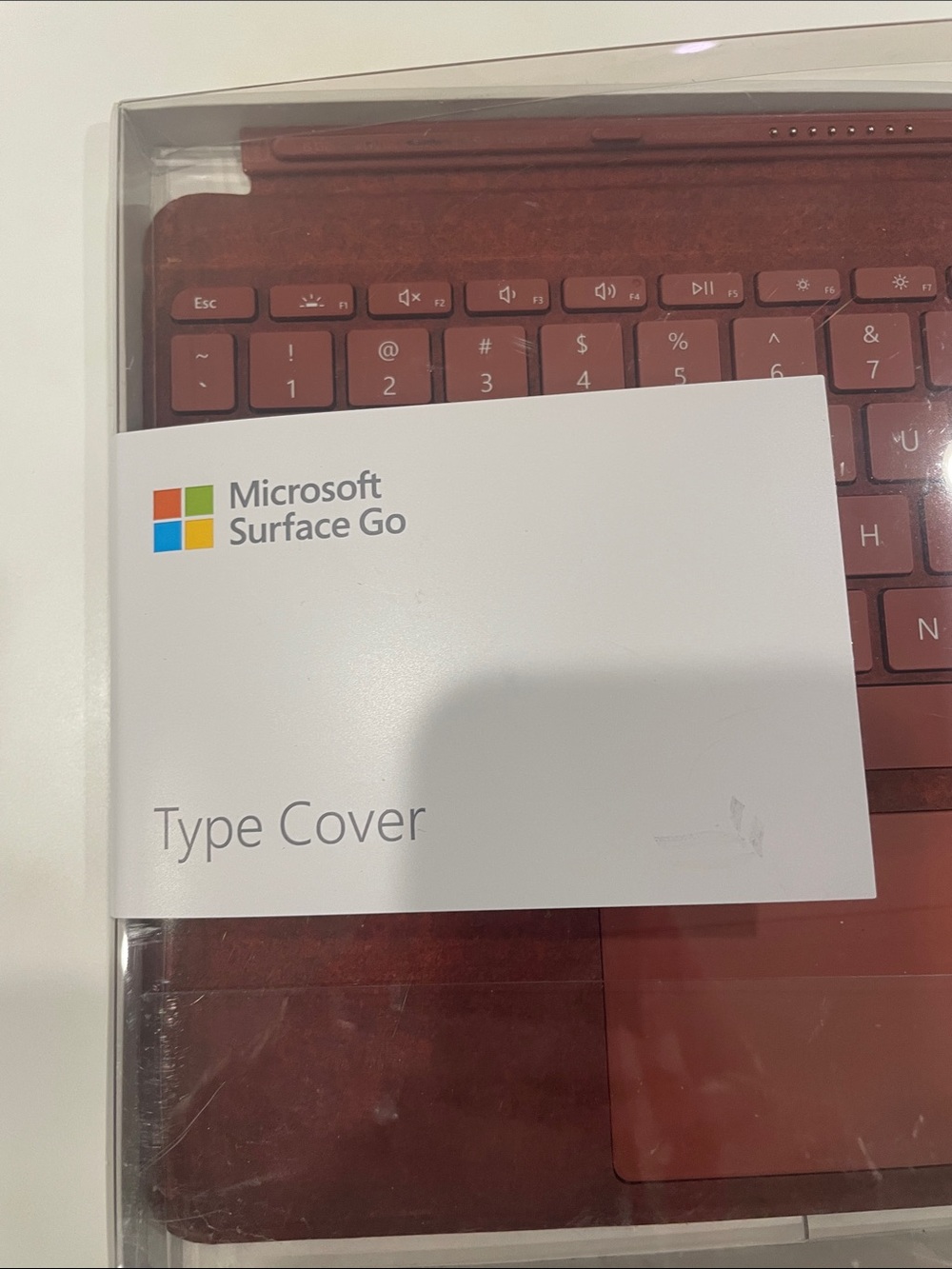 Microsoft Surface Type Cover Keyboard - Burgundy - Picture 2 of 2